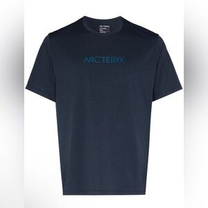 ARC'TERYX Remige Word Logo-Print T-Shirt M
